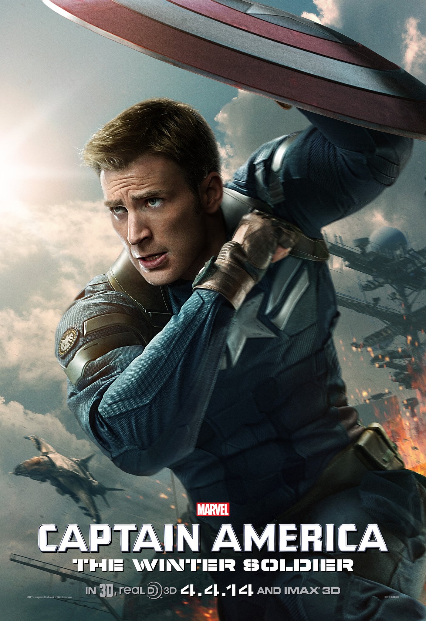 Captain America: The Winter Soldier movie poster