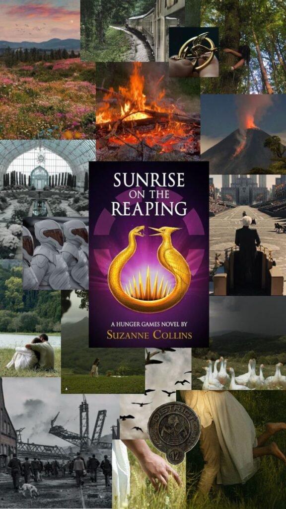 Sunrise On The Reaping Book Aesthetic Sunriseonthereaping Hungergames Suzannecollins 576x1024